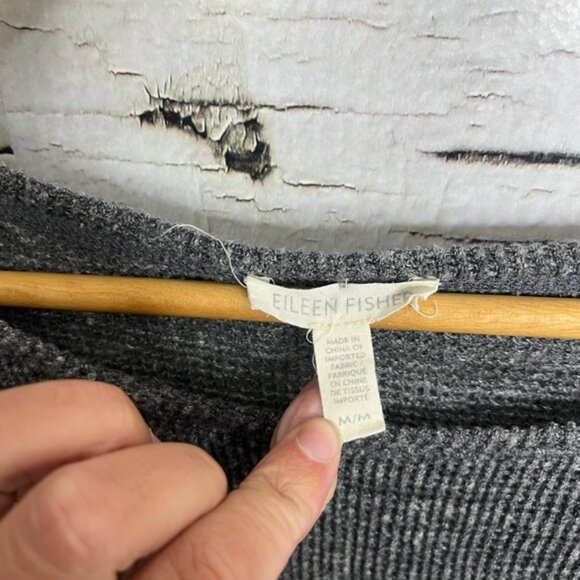 Eileen fisher gray sweater size medium - Picture 6 of 12